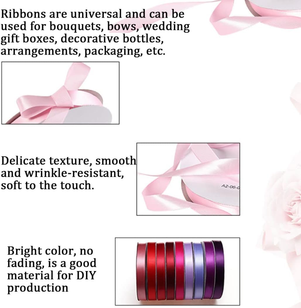 Amazon.co.jp: サテンリボン、ギフトクラフト用リボン、リボンサテン